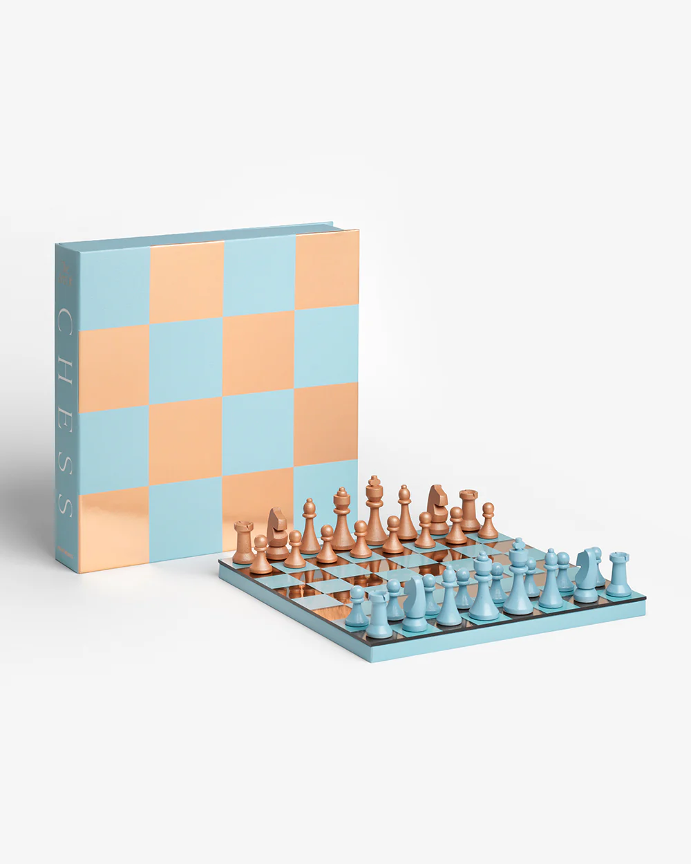 Chess Mirror, Blue - Image 3