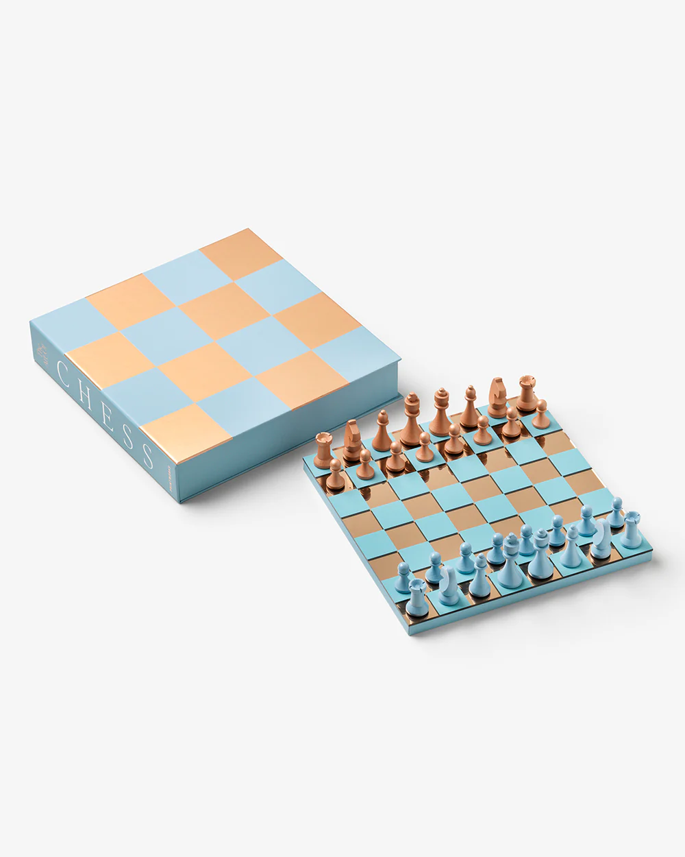 Chess Mirror, Blue - Image 5