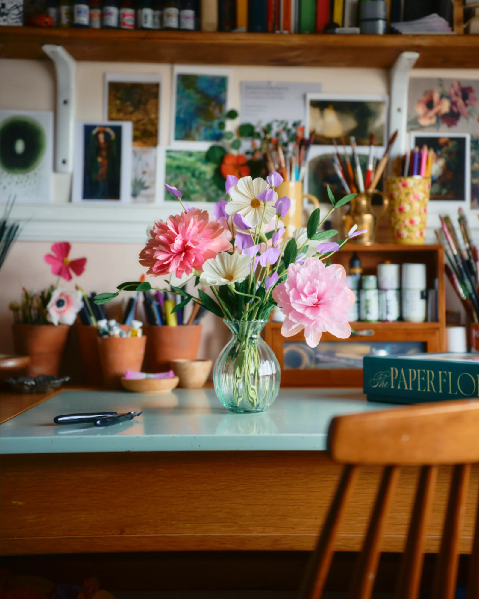 Crepe Paper Flower Set - Image 5