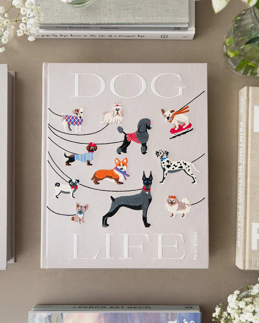 Dogs, Embroidered - Image 2