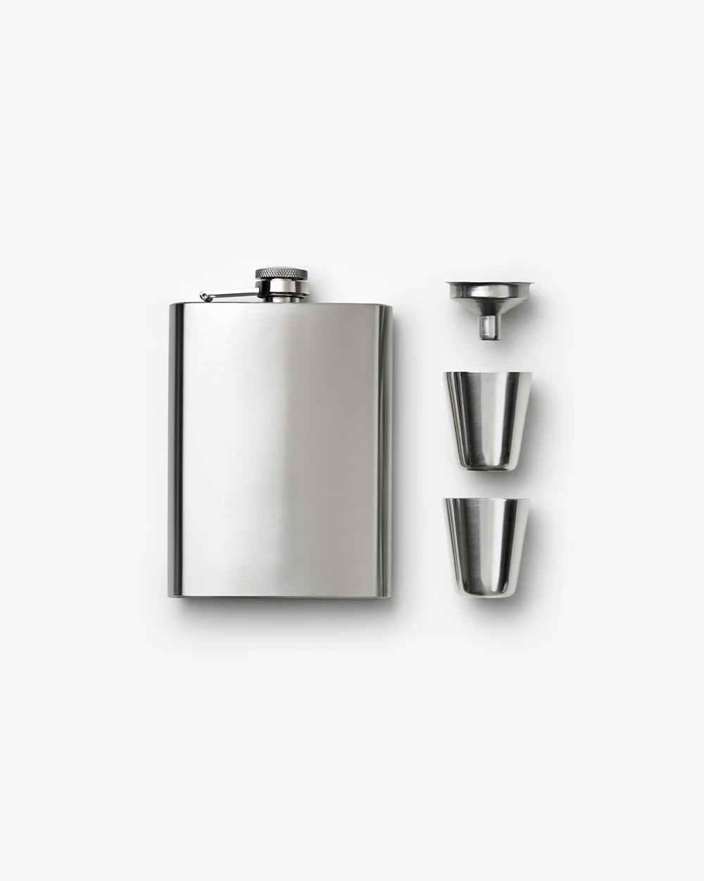 Hip Flask, Dark Blue - Image 4
