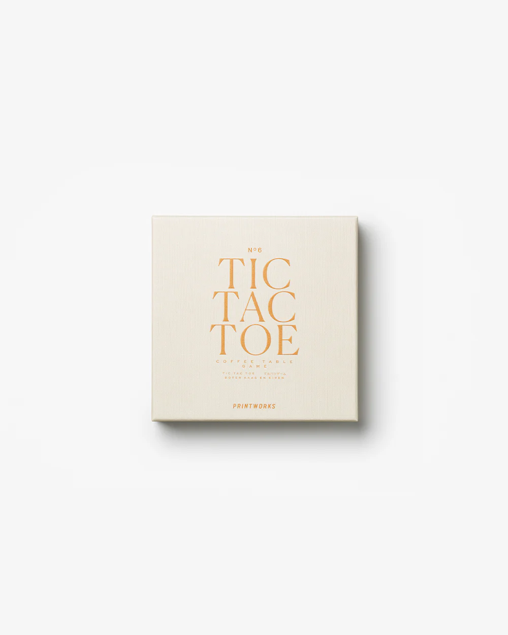 Tic Tac Toe, Classic Beige - Image 5